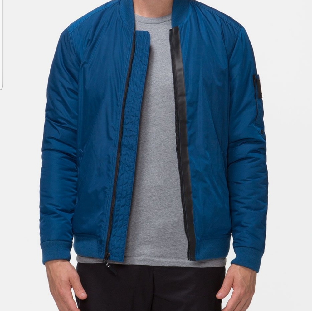 Tavik defender blue bomber jacket